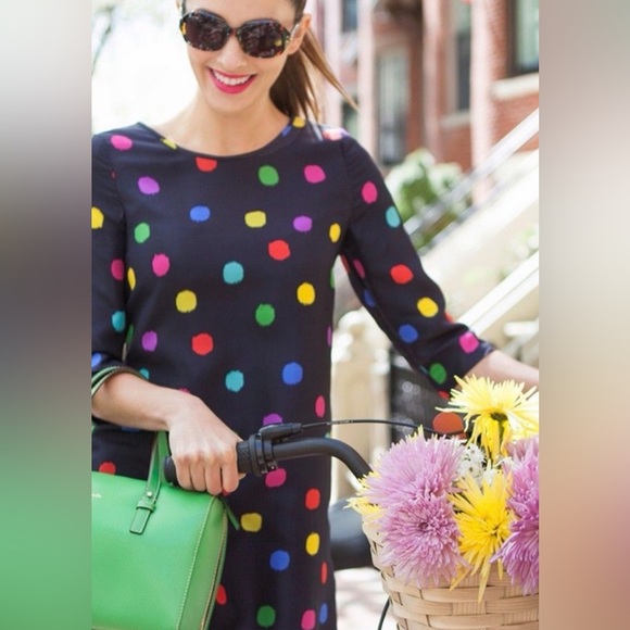 Kate spade polka dot dress - Picture 8 of 11